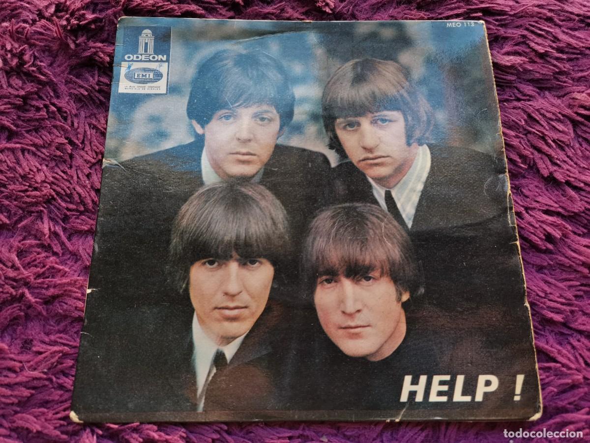 Discos de vinilo: The Beatles &ndash; Help ! Vinilo 7&rdquo; EP France MEO 113