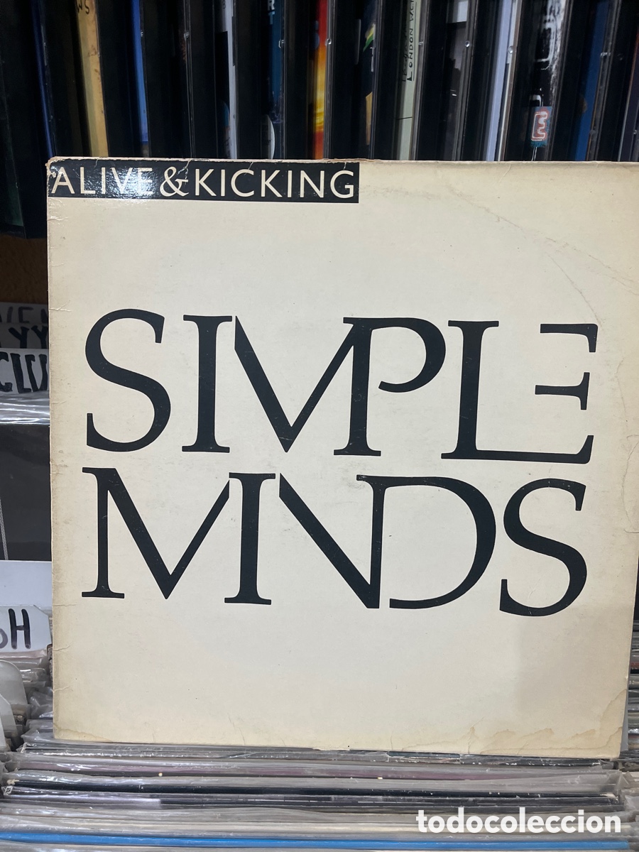 Discos de vinilo: simple minds alive & kicking - Foto 1