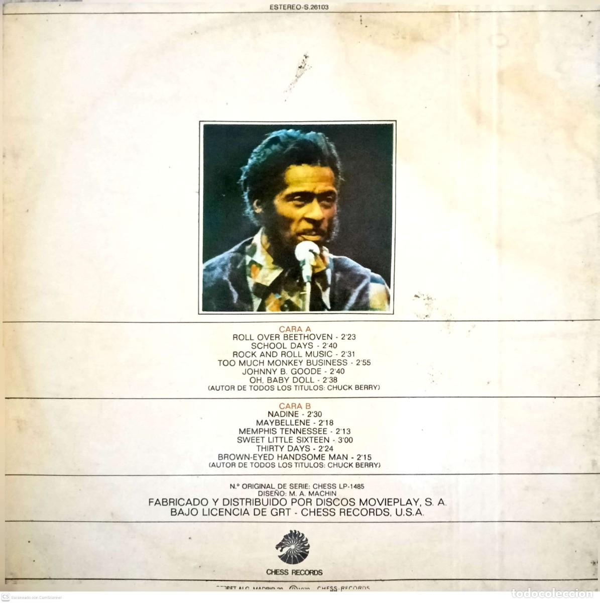 Discos de vinilo: Chuck Berry &ndash; Exitos - Foto 3