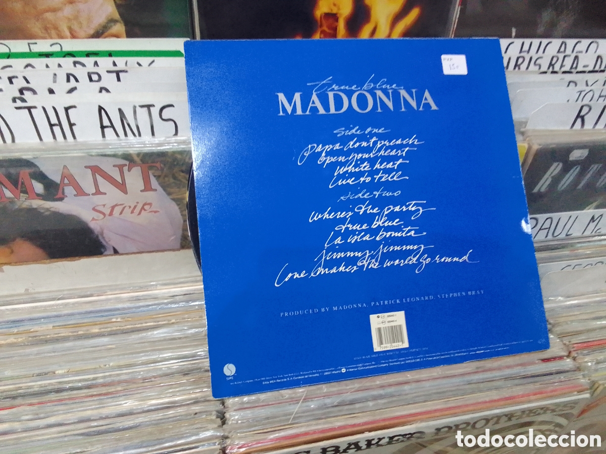 Discos de vinilo: True blue, Madonna lp - Foto 2