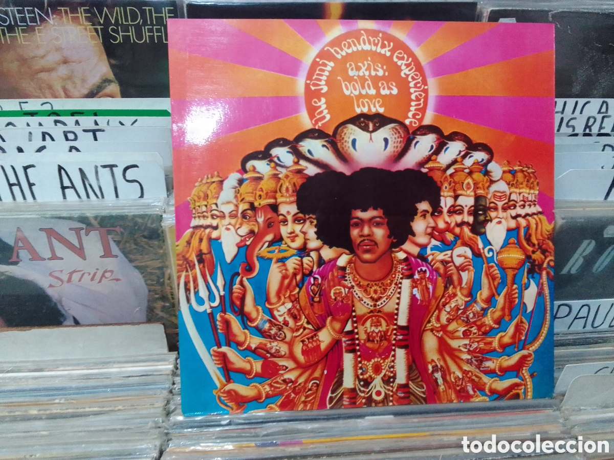 Discos de vinilo: The Jimi Hendrix experience,axis bold as love