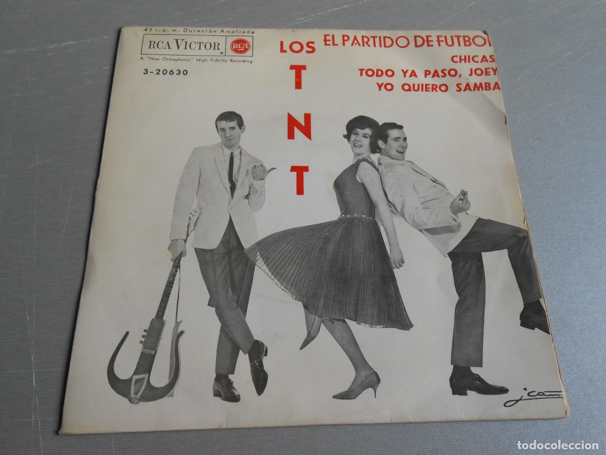 Discos de vinilo: T. N. T. LOS, EP, EL PARTIDO DE FUTBOL + 3, A&Ntilde;O 1963, RCA VICTOR 3-20.630