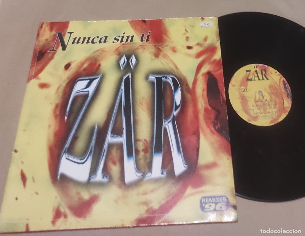 Discos de vinilo: Z&auml;r &ndash; Nunca Sin Ti-MAXI-ESPA&Ntilde;A- - Foto 1