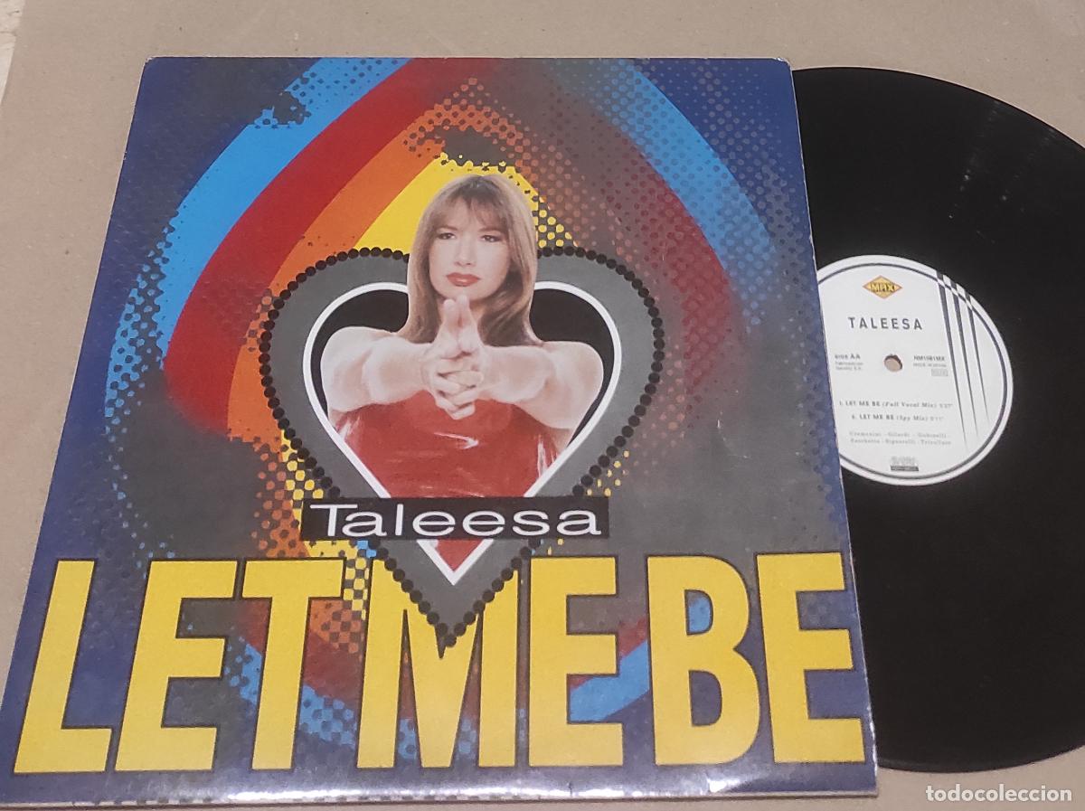 Discos de vinilo: TALEESA - LET ME BE - MAXI -ESPA&Ntilde;A-