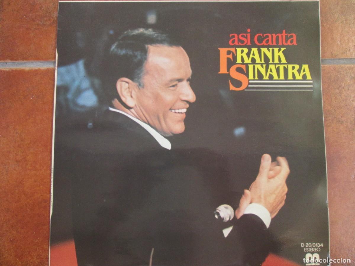 Discos de vinilo: AS&Iacute; CANTA FRANK SINATRA - LP, Edici&oacute;n espa&ntilde;ola 12&rdquo; 1982. Impecable (NM)