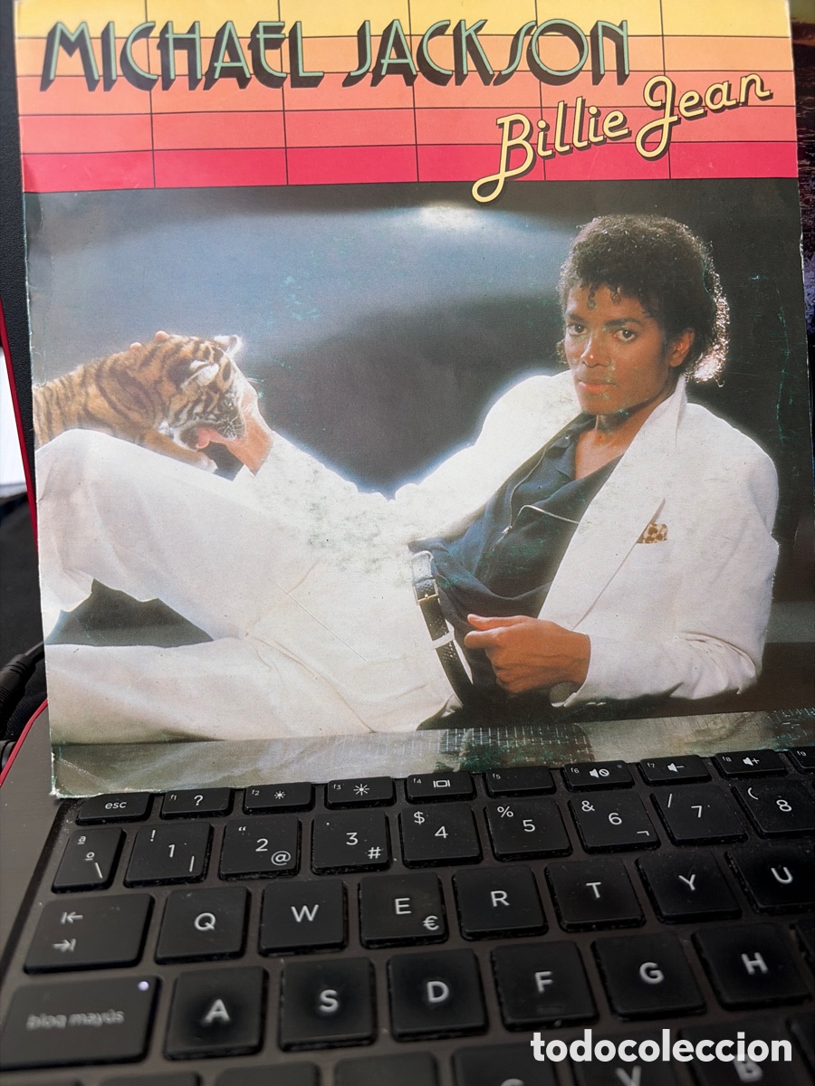 Discos de vinilo: MICHAEL JACKSON - BILLIE JEAN + IT'S THE FALLING IN LOVE SINGLE HOLANDA