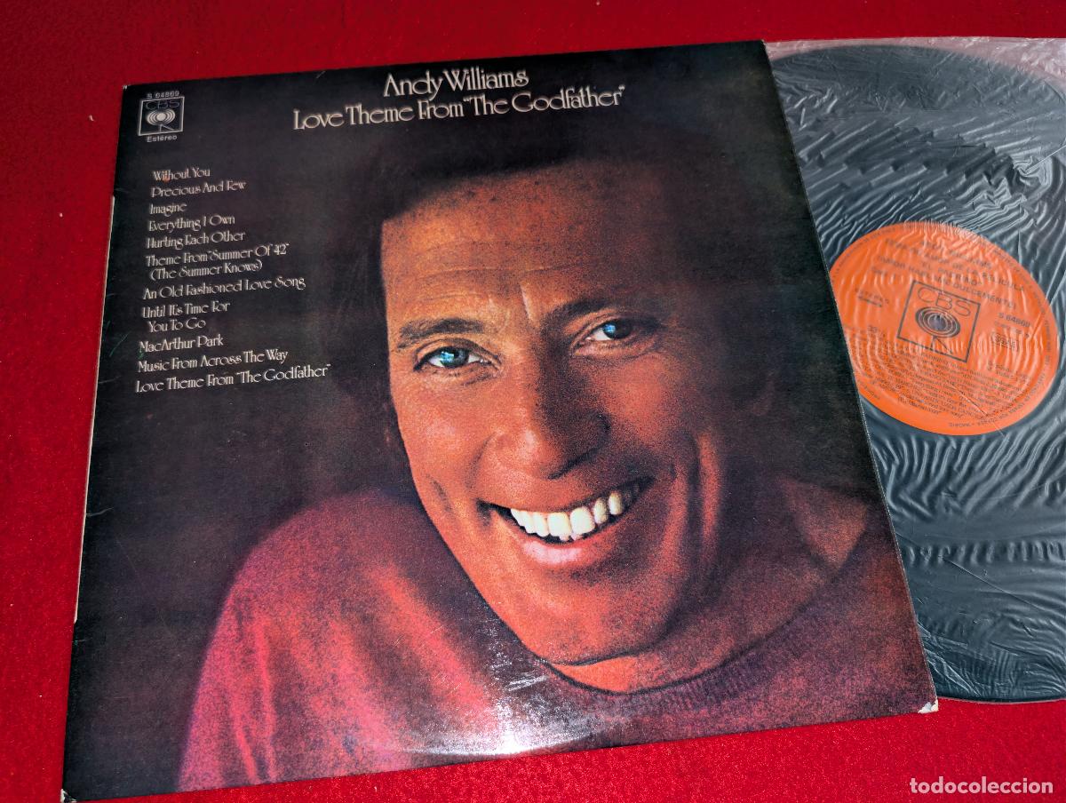 Discos de vinilo: ANDY WILLIAMS Love theme from the Godfather LP 1972 CBS ESPA&Ntilde;A SPAIN EX