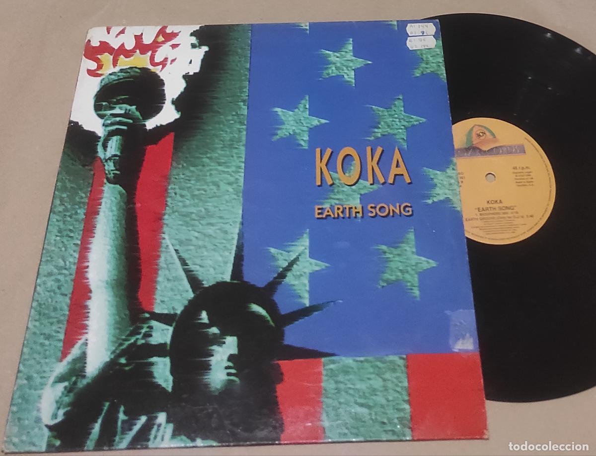 Discos de vinilo: KOKA / EARTH SONG / MAXI-