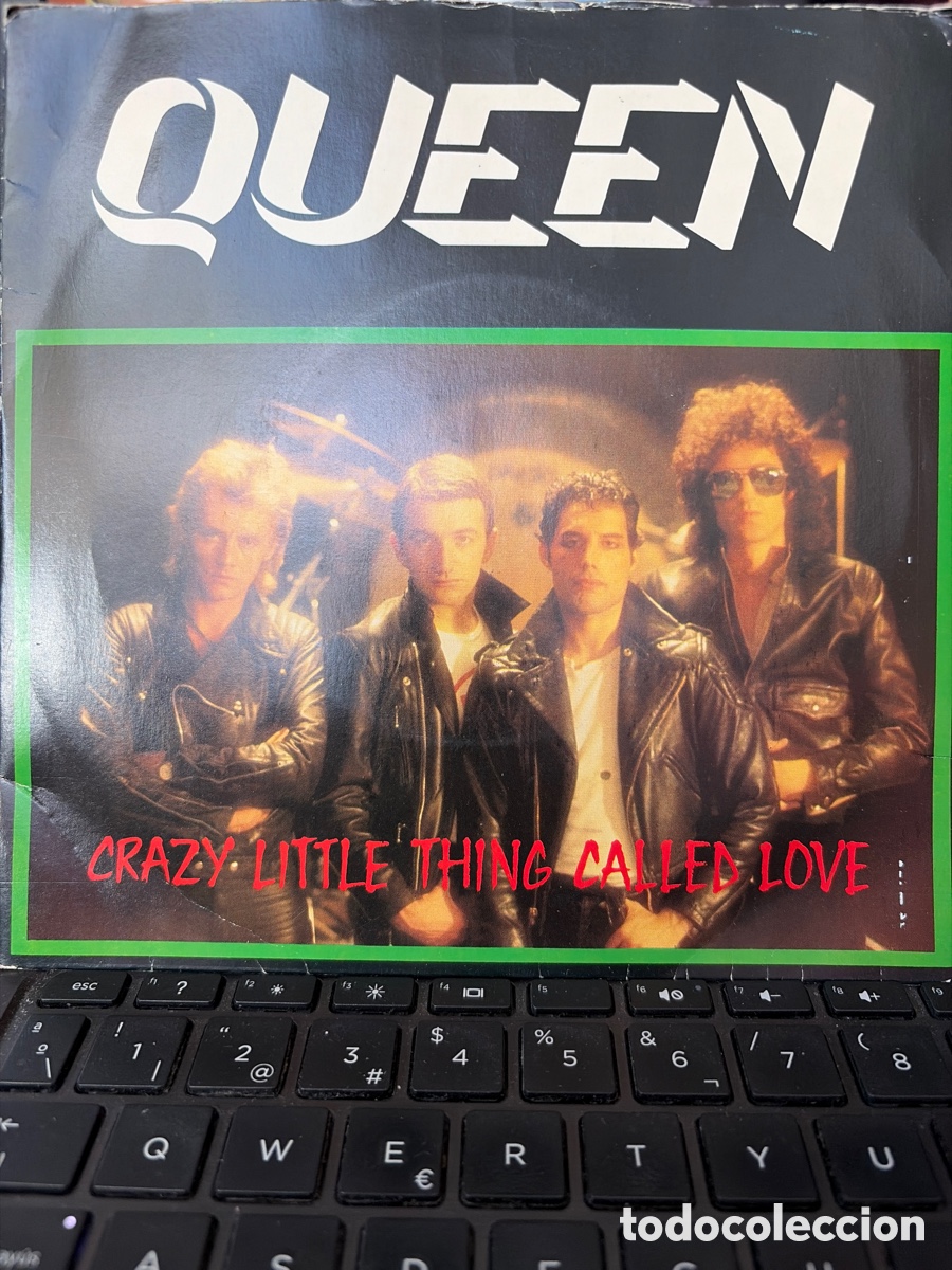 Discos de vinilo: QUEEN - CRAZY + LITTLE THING CALLED LOVE SINGLE UK