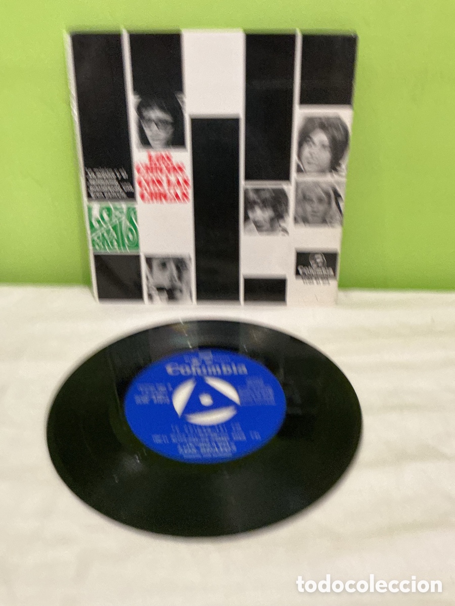 Discos de vinilo: Los Bravos &ndash; Los chicos con las chicas &ndash; EP vinilo 1967 - Foto 3