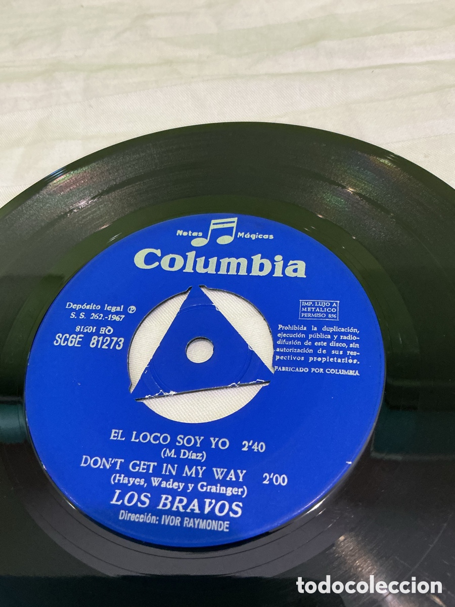 Discos de vinilo: Los Bravos &ndash; Los chicos con las chicas &ndash; EP vinilo 1967 - Foto 5