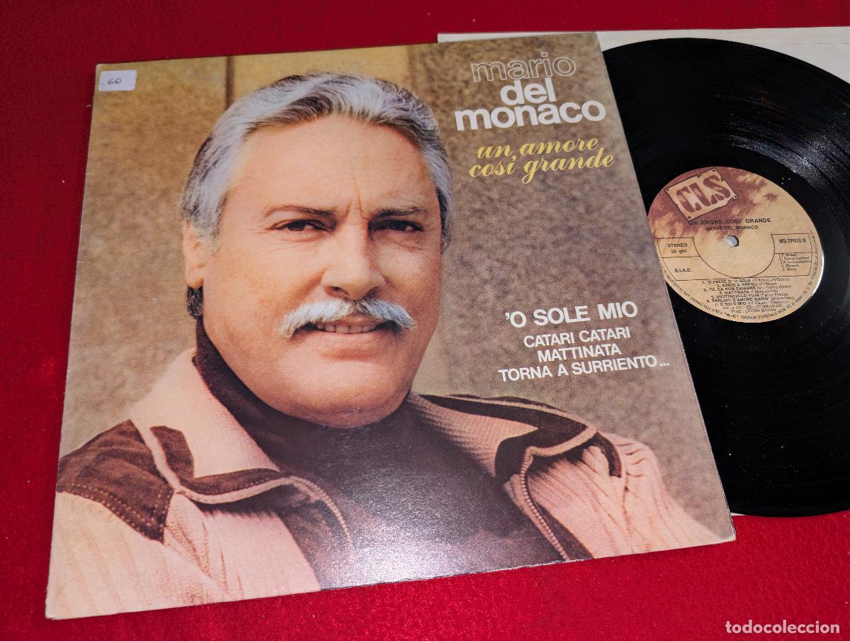 Discos de vinilo: MARIO DEL MONACO Un amore cosi grande LP 1975 CLS ITALY ITALIA GATEFOLD