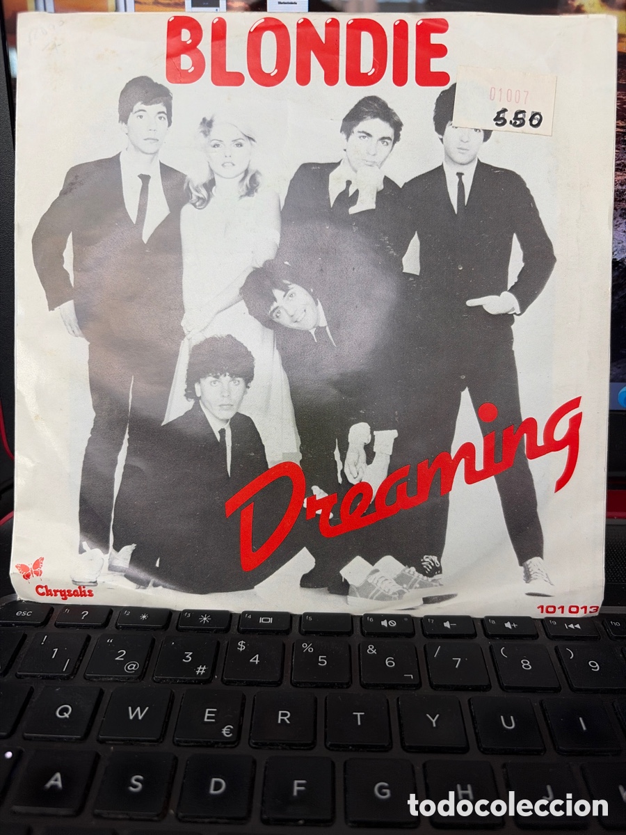 Discos de vinilo: BLONDIE - DREAMING + SOUND A SLEEP SINGLE IMPORTADO - Foto 1