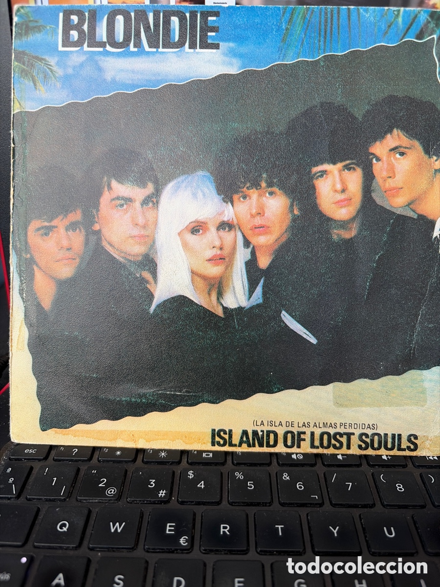 Discos de vinilo: BLONDIE - ISLAND OF LOST SOULS + DRAGONFLY SINGLE SPAIN