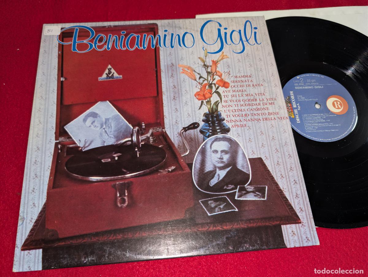 Discos de vinilo: BENIAMINO GIGLI Beniamino Gigli LP 1984 Ricordi ITALY ITALIA