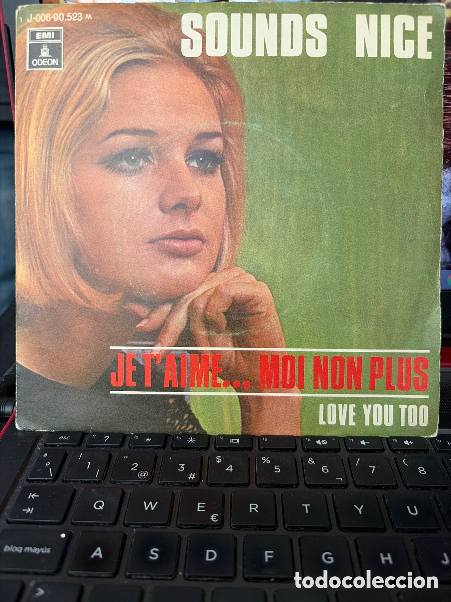 Discos de vinilo: SOUNDS NICE - JE T'AIME MOI NON PLUS + LOVE YOU TOO SINGLE SPAIN