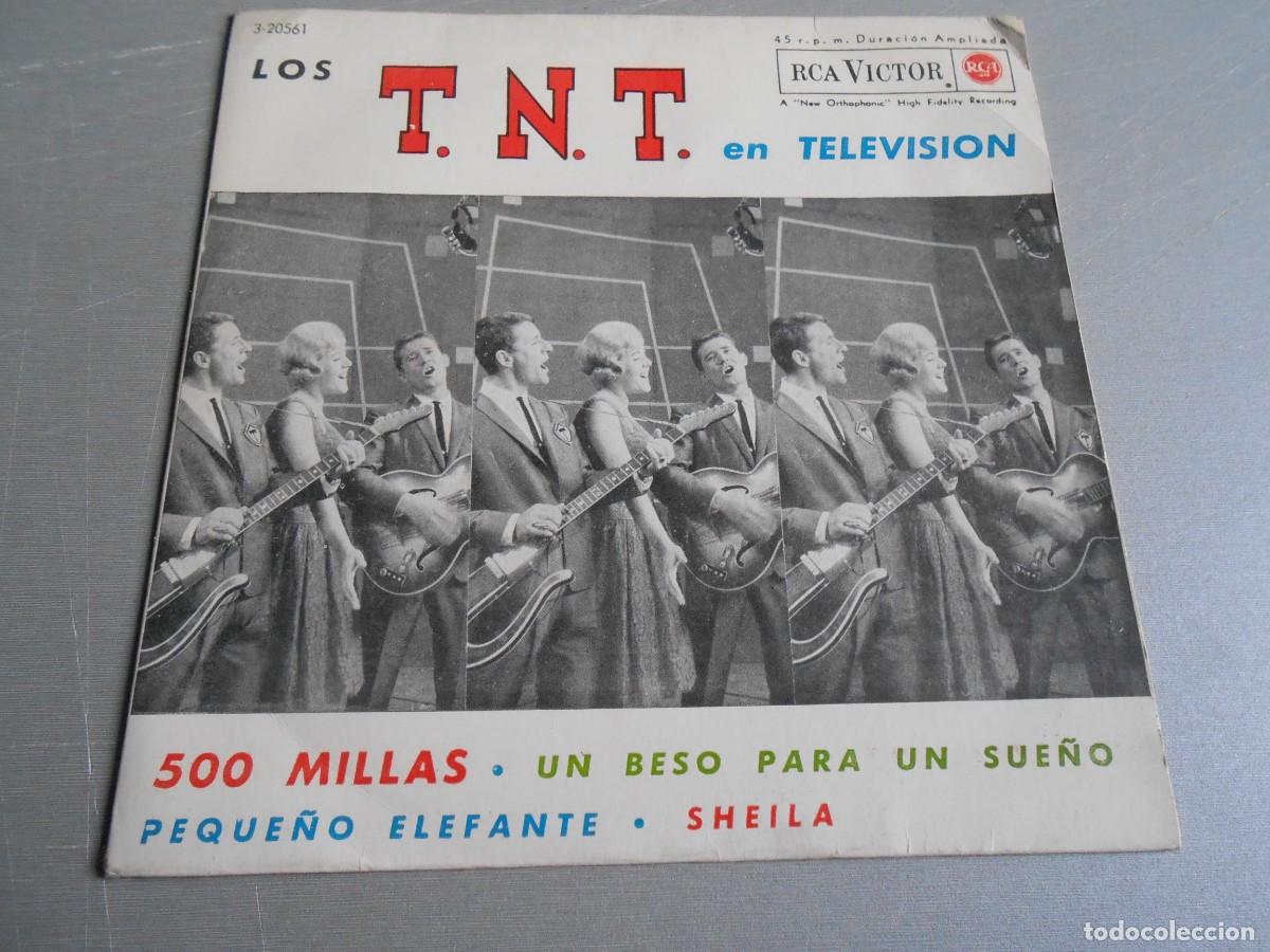 Discos de vinilo: T. N. T. LOS - EN TELEVISION -, EP, 500 MILLAS + 3, A&Ntilde;O 1963, RCA VICTOR 3-20.561