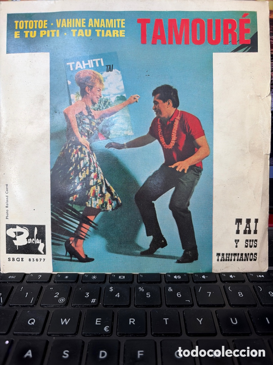 Discos de vinilo: TAI Y SUS TAHITIANOS - TOTOTOE + 3 EP SPAIN