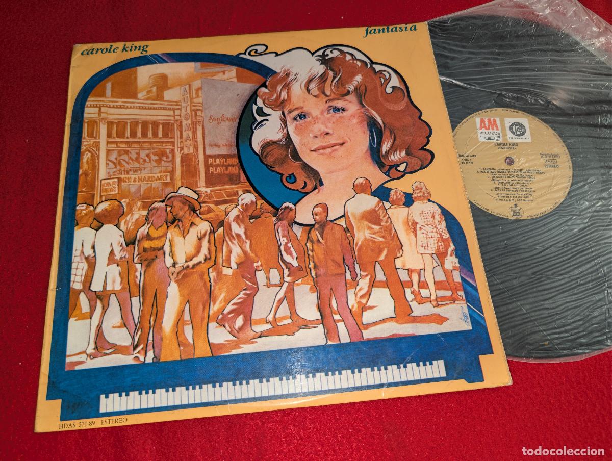 Discos de vinilo: CAROLE KING Fantasia Fantasy LP 1973 A&M Hispavox ESPA&Ntilde;A SPAIN