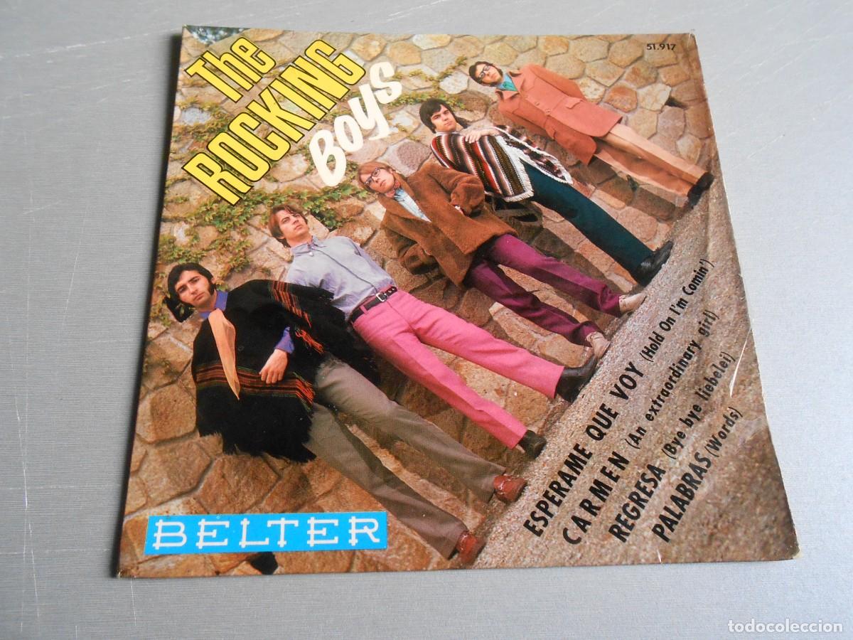 Discos de vinilo: ROCKING BOYS, THE, EP, CARMEN (An extraordinary girl) + 3, A&Ntilde;O 1968, BELTER 51.917