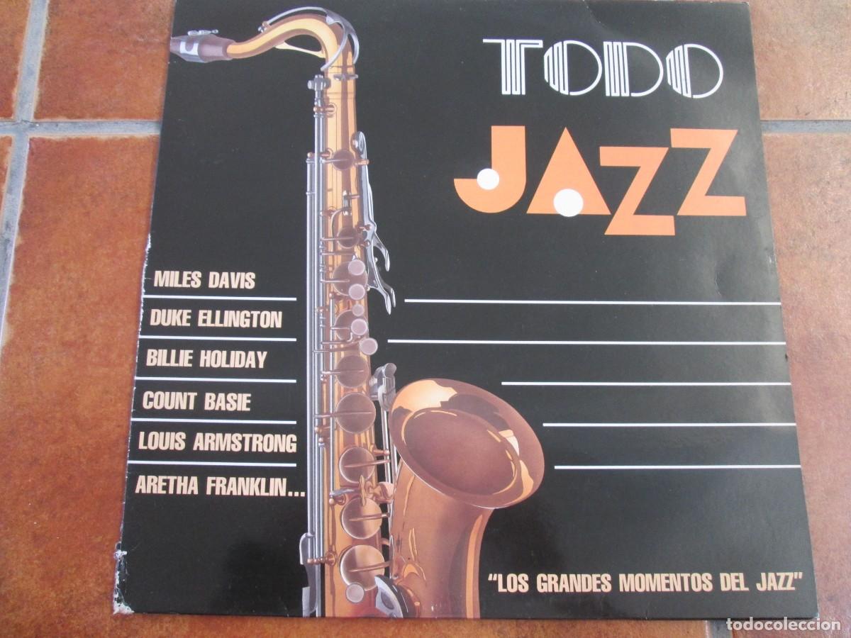 Discos de vinilo: TODO JAZZ - Doble LP recopilatorio, ed espa&ntilde;ola 12&rdquo; 1990. Magn&iacute;fico estado (VG+/NM)