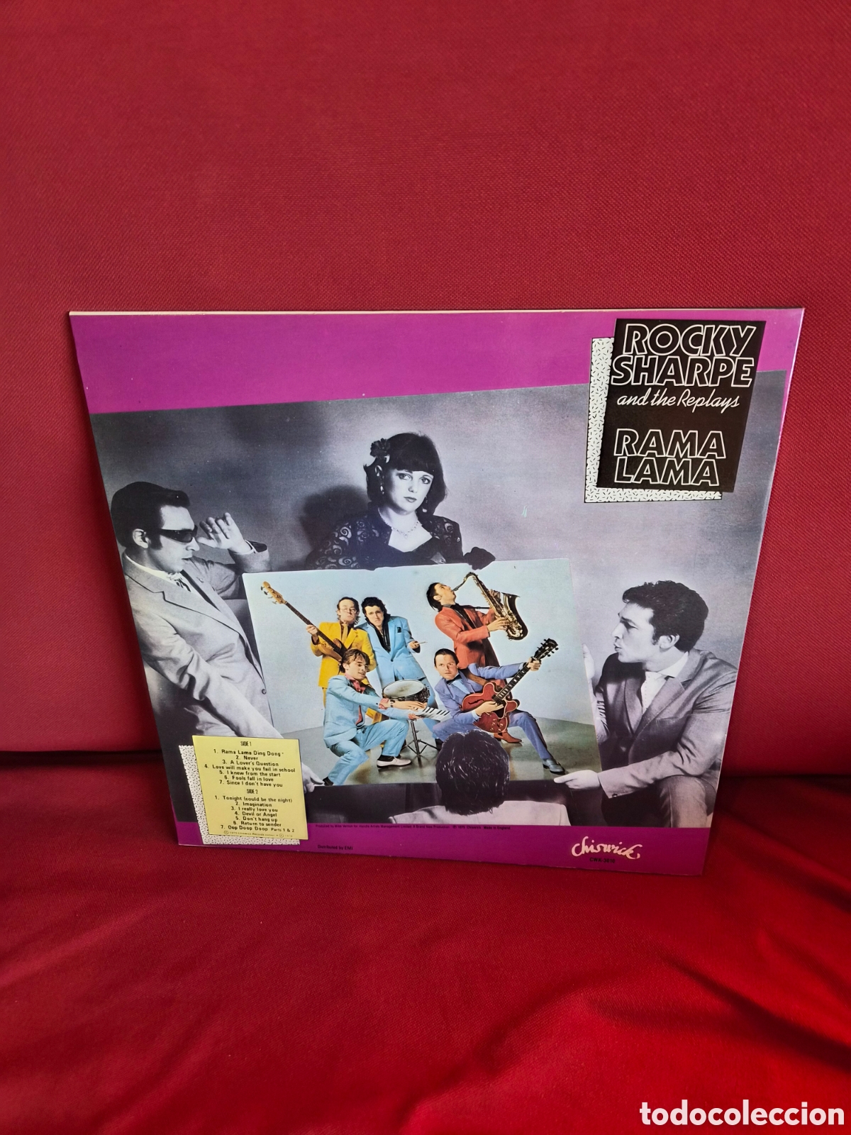 Discos de vinilo: ROCKY SHARPE-rama lama - Foto 2