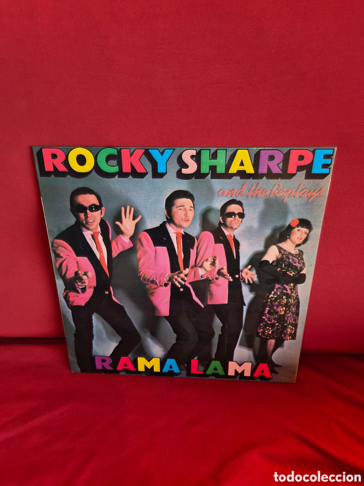 Discos de vinilo: ROCKY SHARPE-rama lama