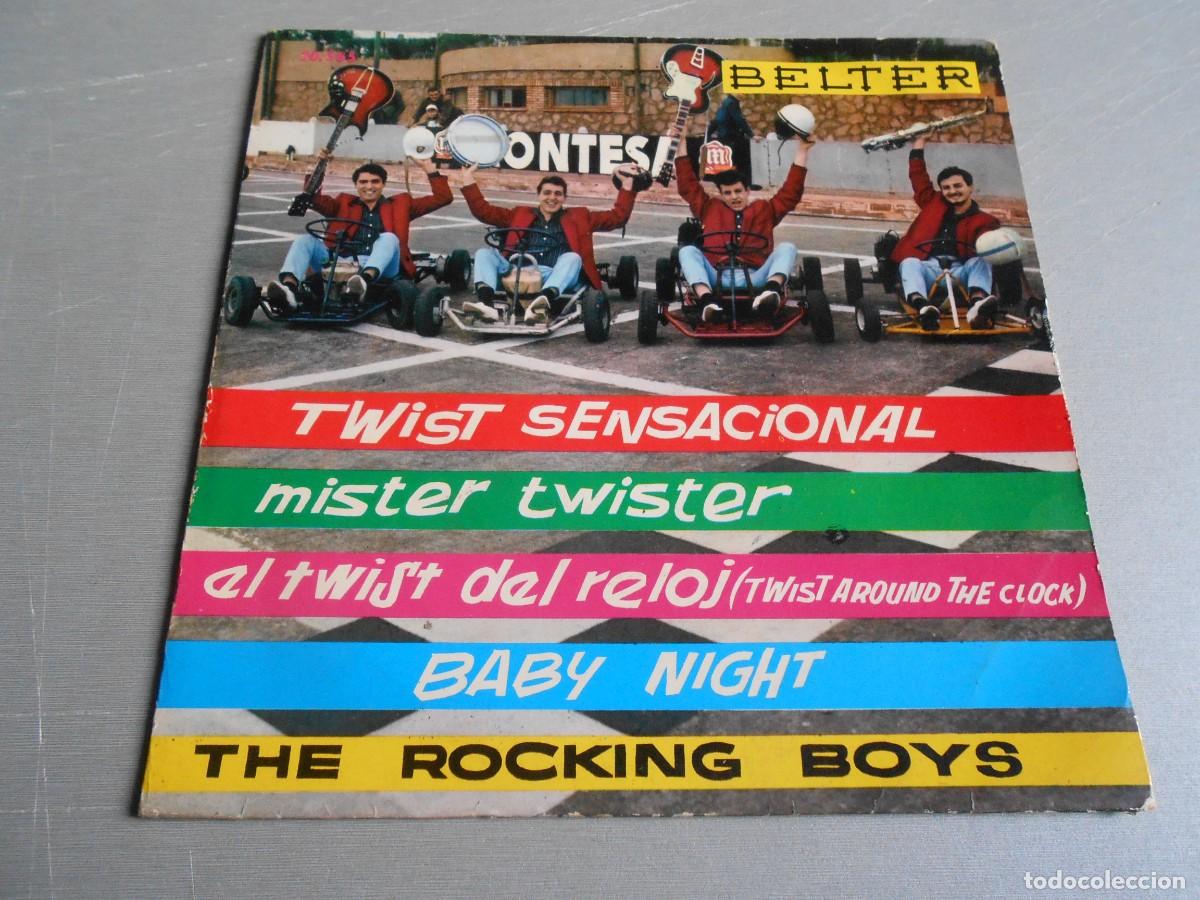 Discos de vinilo: ROCKING BOYS, THE, EP, TWIST SENSACIONAL + 3, A&Ntilde;O 1962, BELTER 50.565