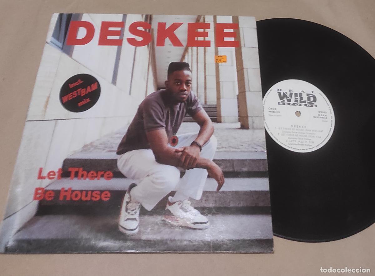 Discos de vinilo: DESKEE - LET THERE BE HOUSE - MAXI- - Foto 1