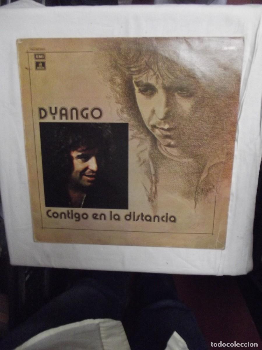 Discos de vinilo: LP CONTIGO EN LA DISTANCIA DE DYANGO ( NO PUEDO PROBARLO ) - Foto 1
