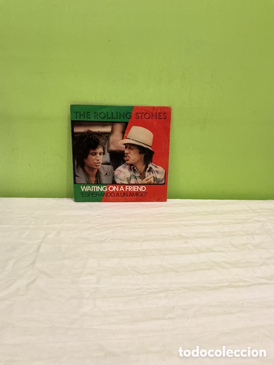Discos de vinilo: The Rolling Stones &ndash; Waiting on a Friend &ndash; Single 1981 - Foto 6