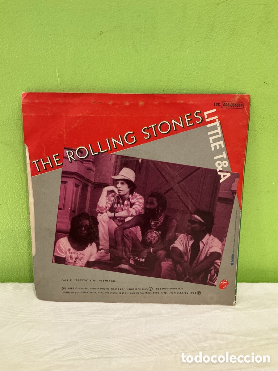 Discos de vinilo: The Rolling Stones &ndash; Waiting on a Friend &ndash; Single 1981 - Foto 7