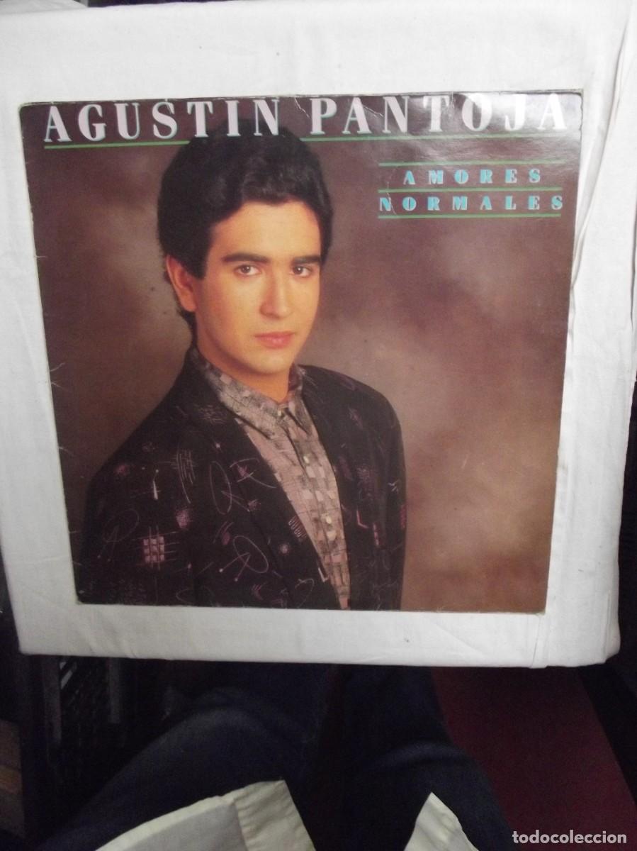 Discos de vinilo: LP AMORES NORMALES DE AGUSTIN PANTOJA ( NO PUEDO PROBARLO )
