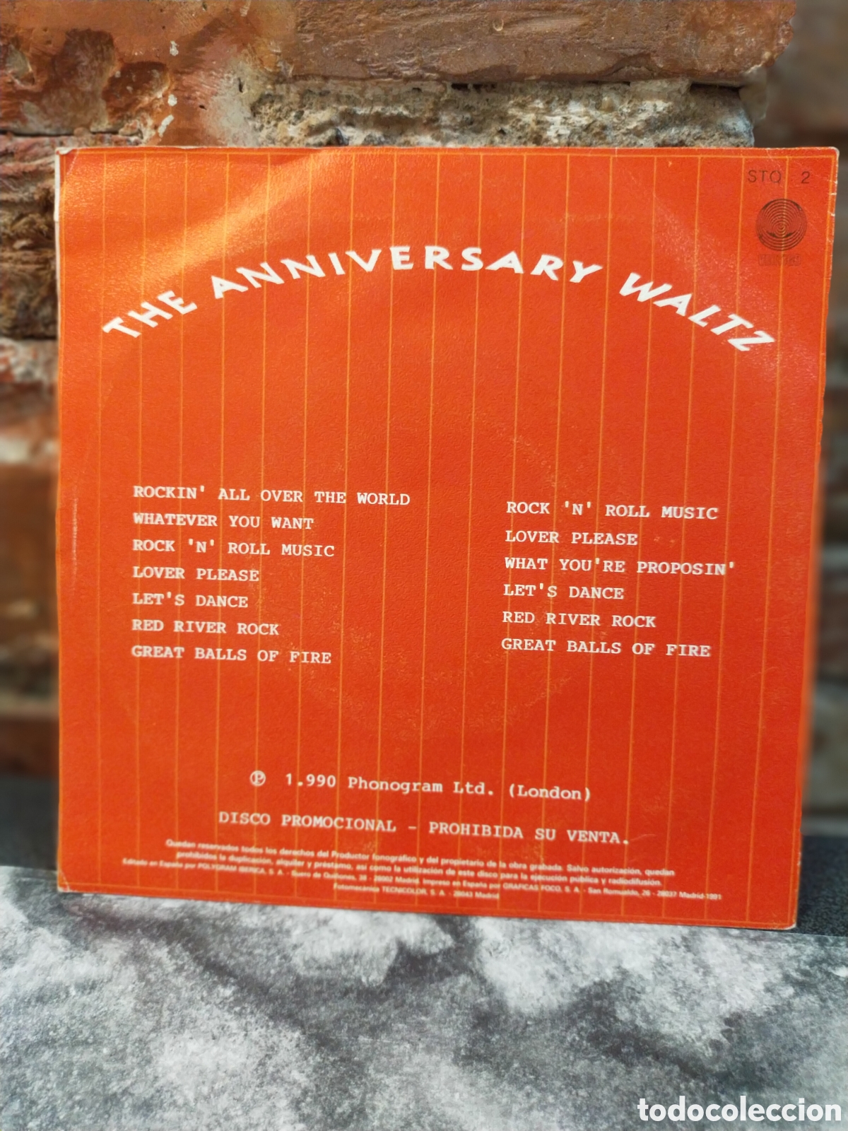 Discos de vinilo: Disco promocional STATUS QUO - Foto 2