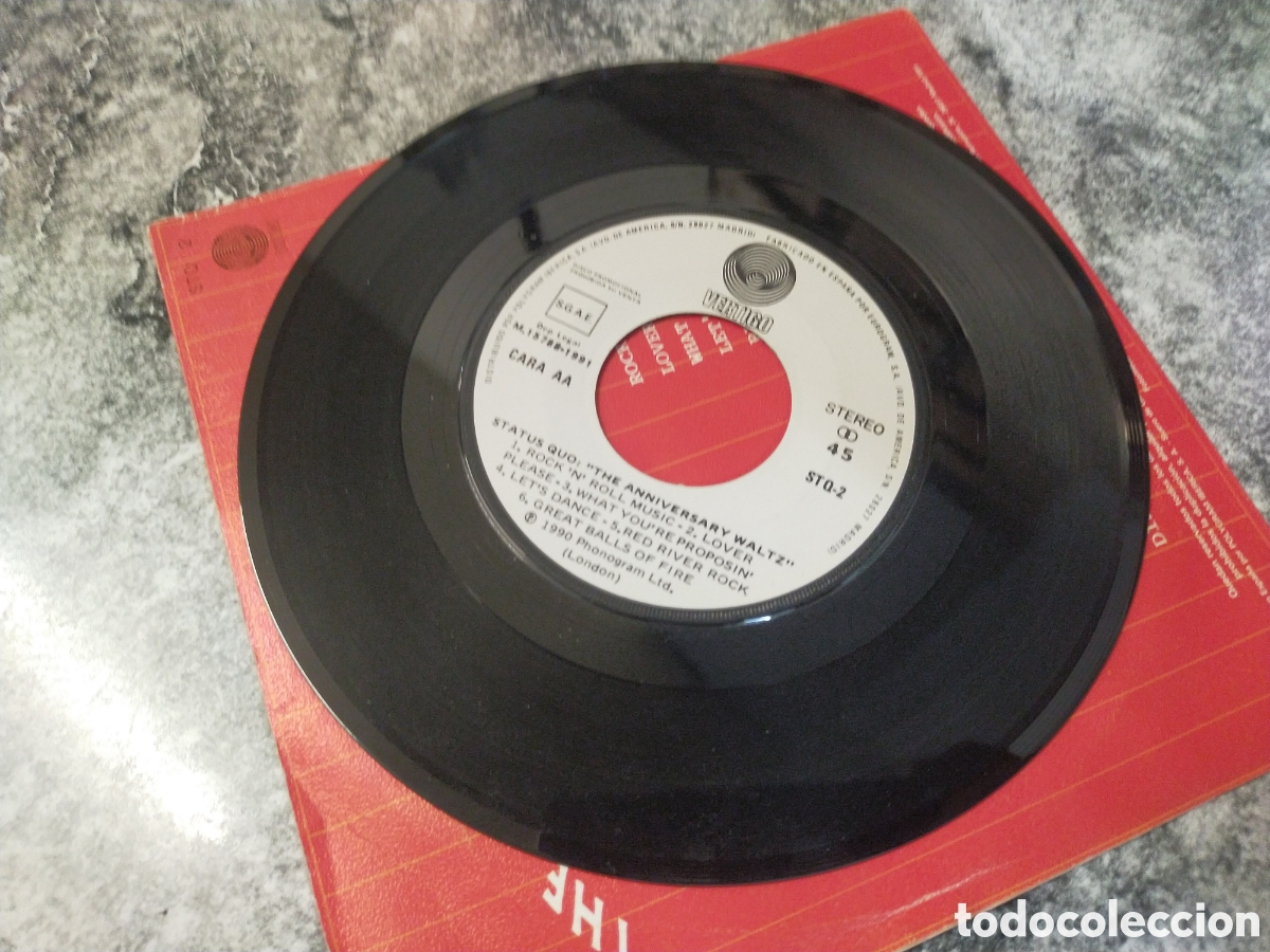 Discos de vinilo: Disco promocional STATUS QUO - Foto 6