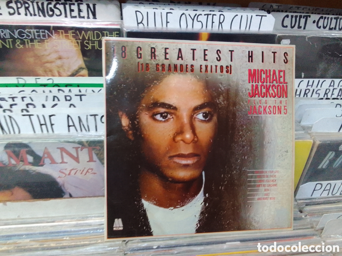 Discos de vinilo: 18 greatest hits, Michael Jackson - Foto 1
