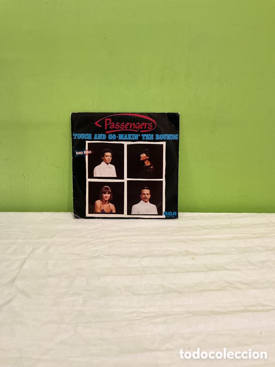 Discos de vinilo: Passengers &ndash; Touch and Go / Makin&rsquo; the Rounds &ndash; Single 1982 - Foto 7