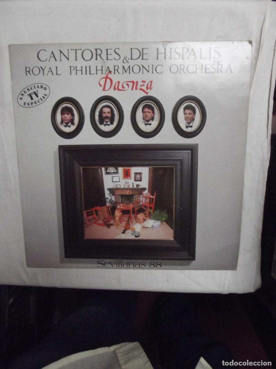 Discos de vinilo: LP CANTORES DE HISPALIS & ROYAL PHILHARMONICORCHESTRA ( NO PUEDO PROBARLO )