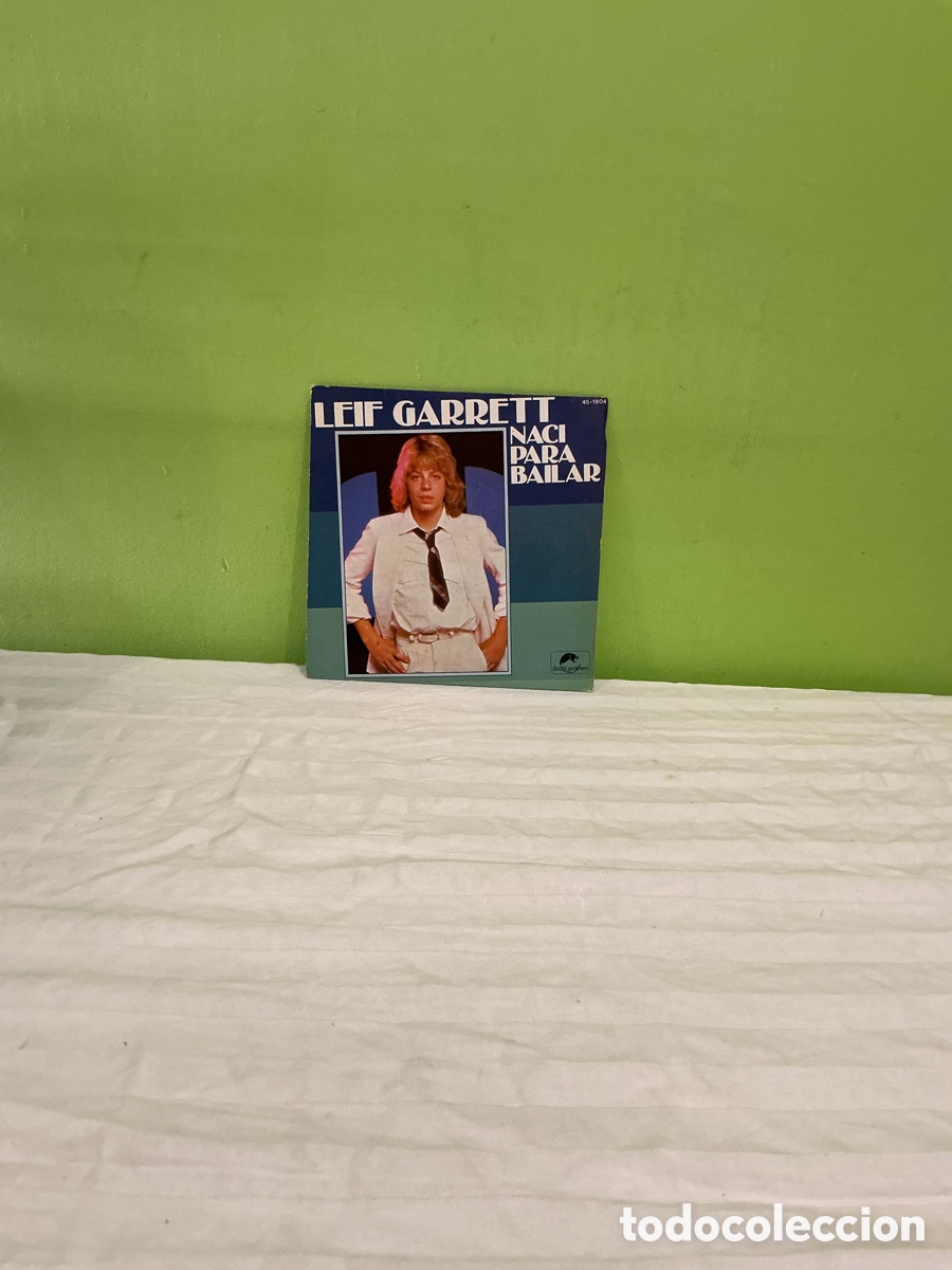 Discos de vinilo: Leif Garrett &ndash; Nac&iacute; para bailar &ndash; Single 1978 - Foto 6