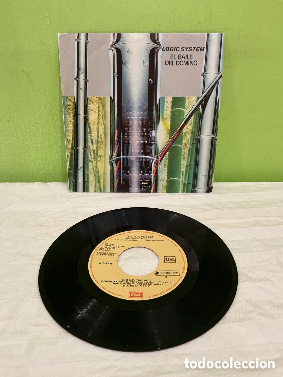 Discos de vinilo: Logic System &ndash; El baile del domin&oacute; &ndash; Single 1982 - Foto 3