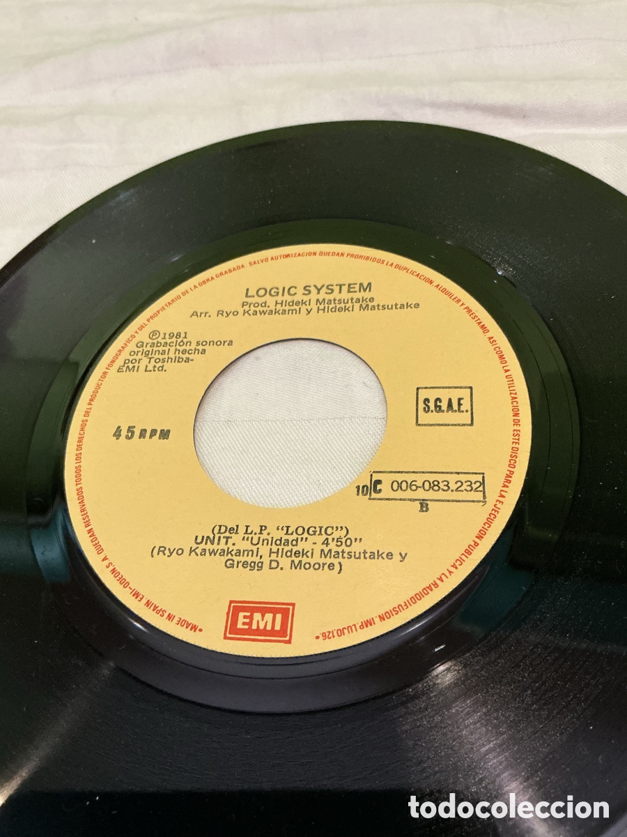 Discos de vinilo: Logic System &ndash; El baile del domin&oacute; &ndash; Single 1982 - Foto 5