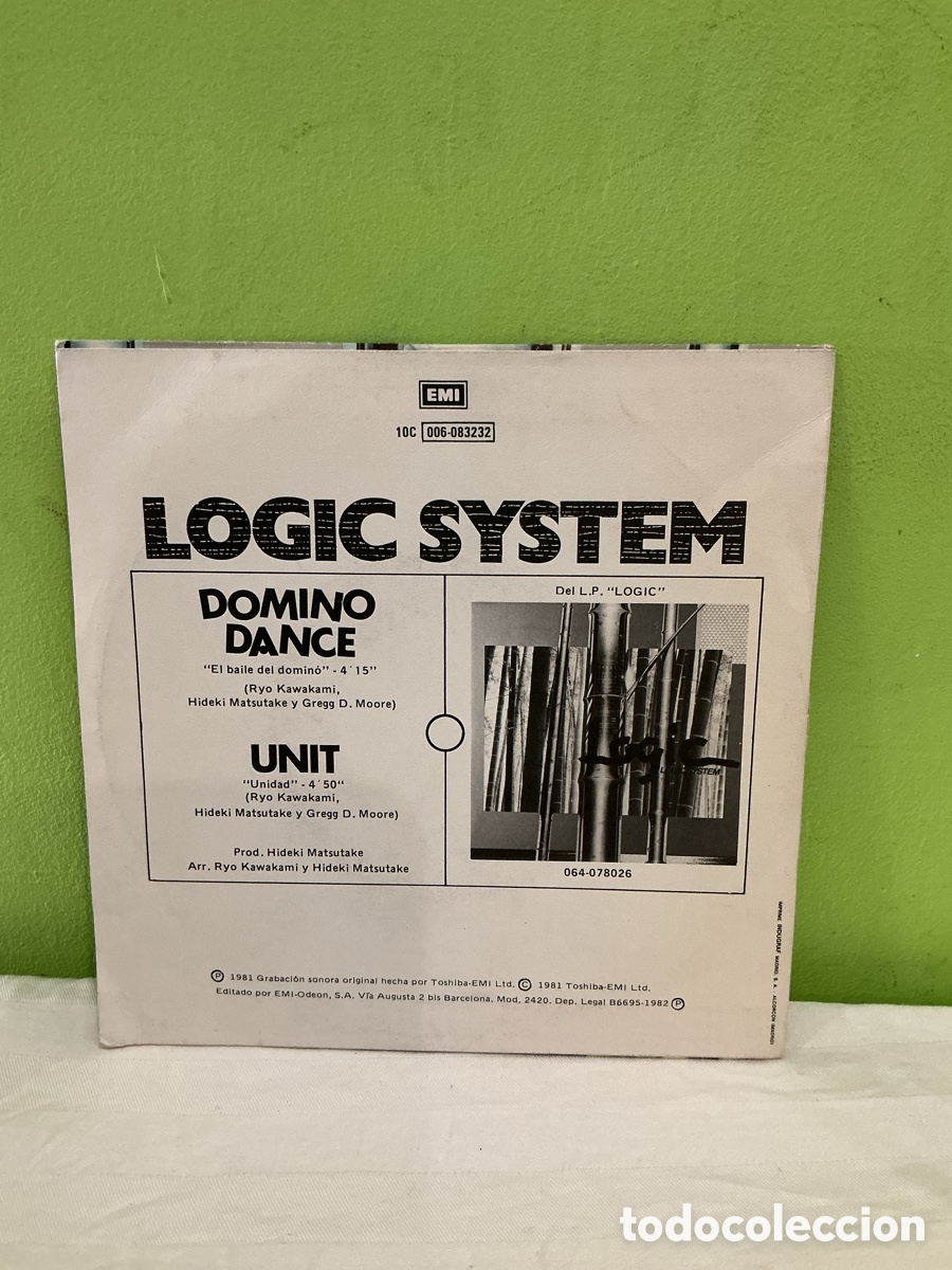 Discos de vinilo: Logic System &ndash; El baile del domin&oacute; &ndash; Single 1982 - Foto 7