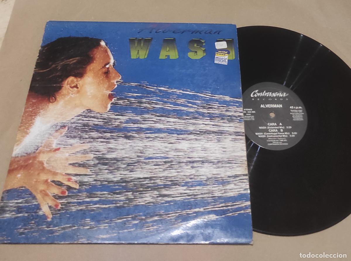 Discos de vinilo: Alverman &ndash; Wash-MAXI-ESPA&Ntilde;A- - Foto 1