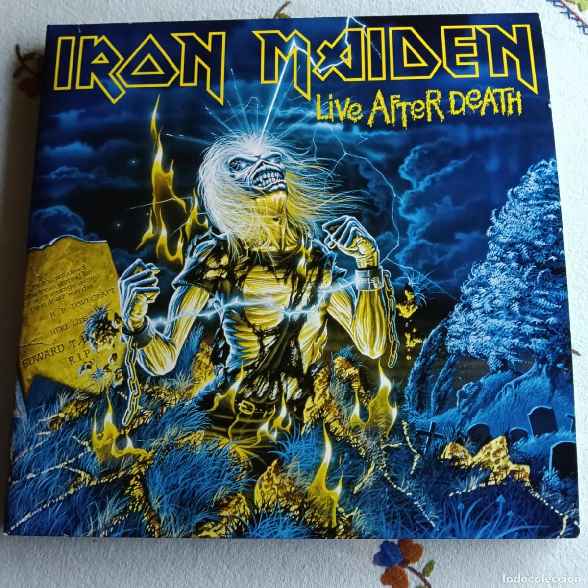 Vinyl-Schallplatten: IRON MAIDEN &rdquo;LIVE AFTER DEATH&rdquo; DOBLE LP.