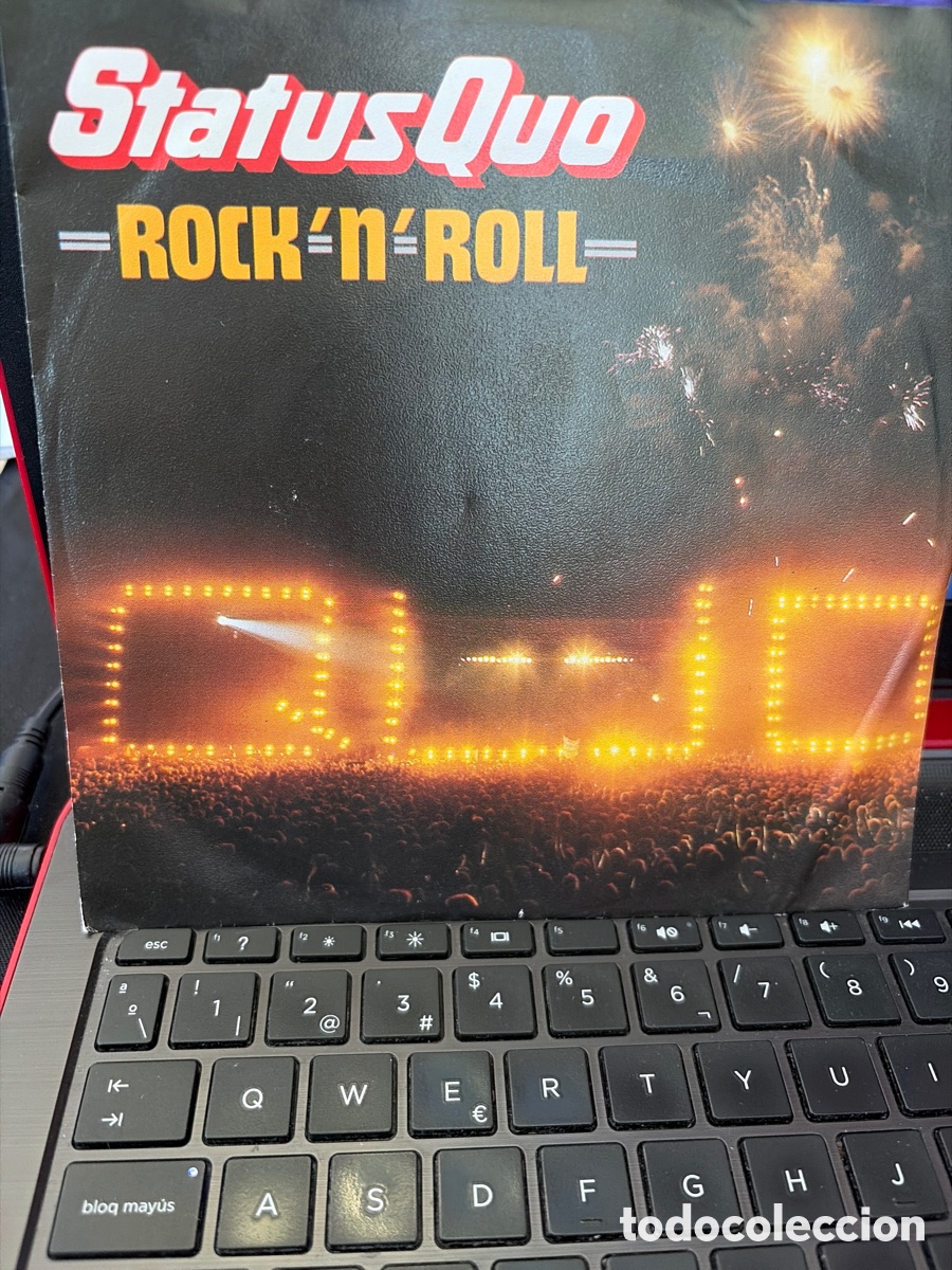 Discos de vinilo: STATUS QUO - ROCK AND ROLL SINGLE IMPORTADO - Foto 1