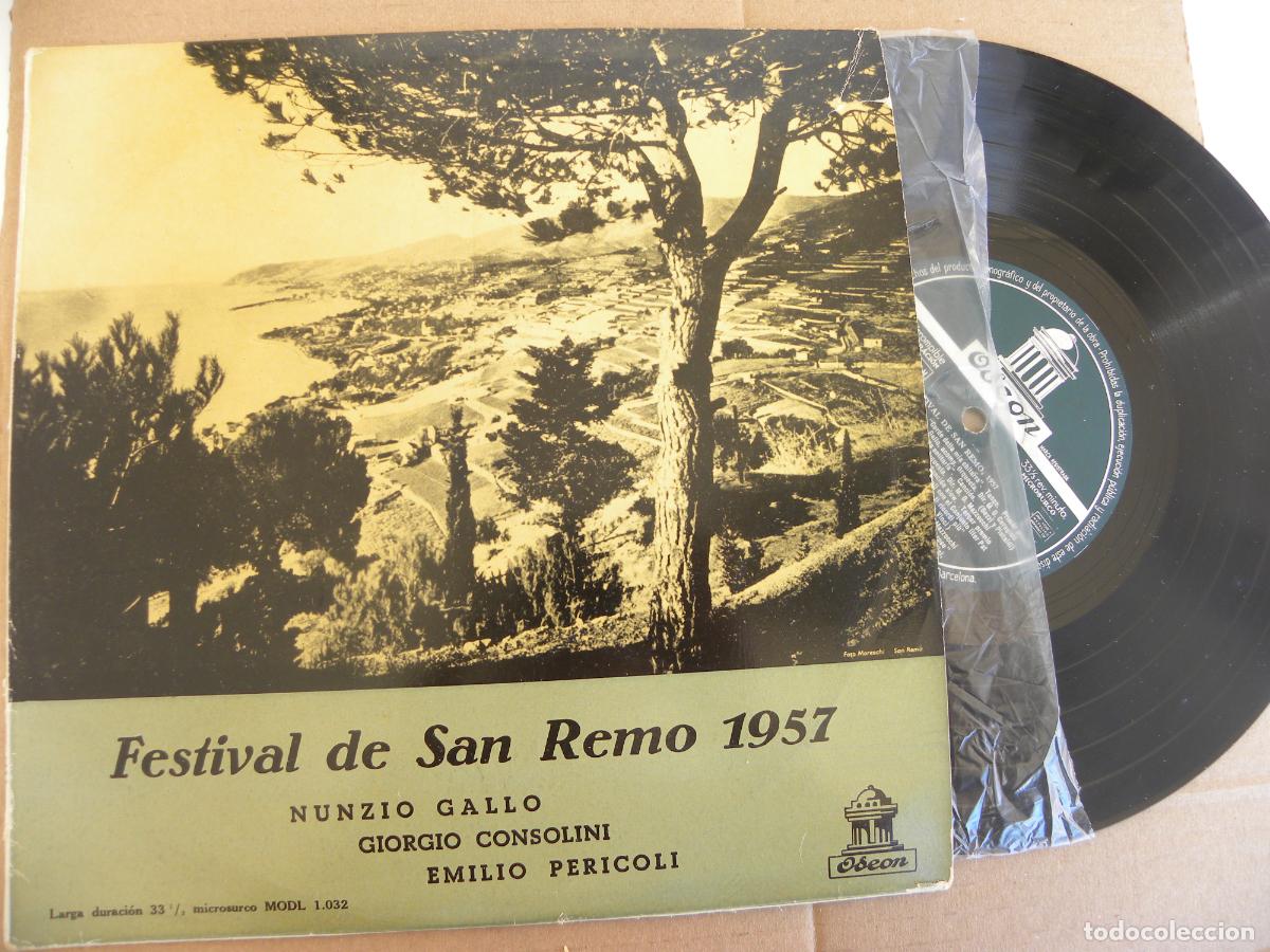 Discos de vinilo: NUNZIO GALLO, GIORGIO CONSOLINI, EMILIO PERICOLI -MINI LP 10 PULGADAS