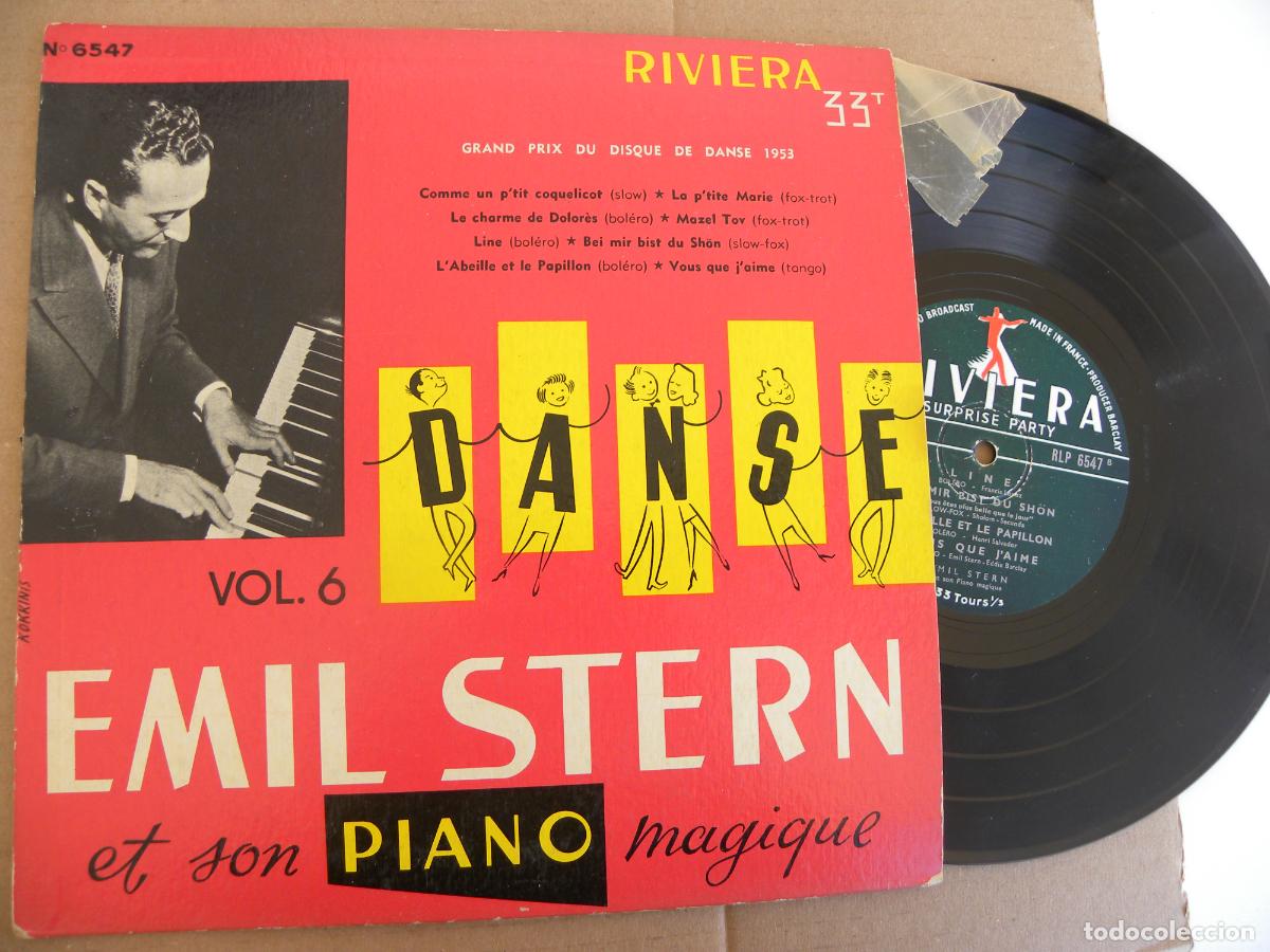 Discos de vinilo: EMIL STERN ET SON PIANO MAGIQUE -MINI LP 10 PULGADAS -PEDIDO MINIMO 3 EUROS