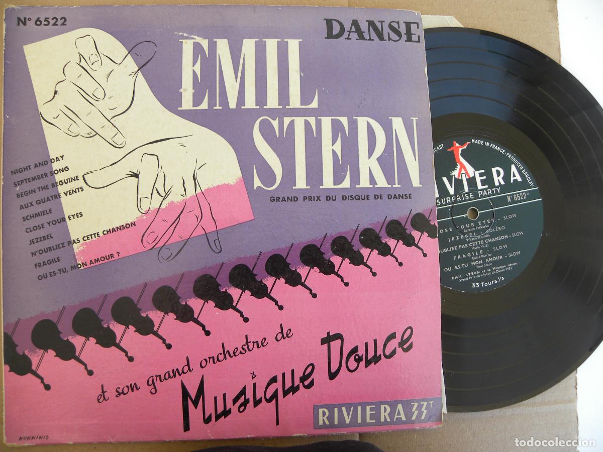 Discos de vinilo: EMIL STERN ET SON GRAN ORCHESTRE DE MUSIQUE DOUCE -MINI LP 10 PULGADAS -PEDIDO MINIMO 3 EUROS
