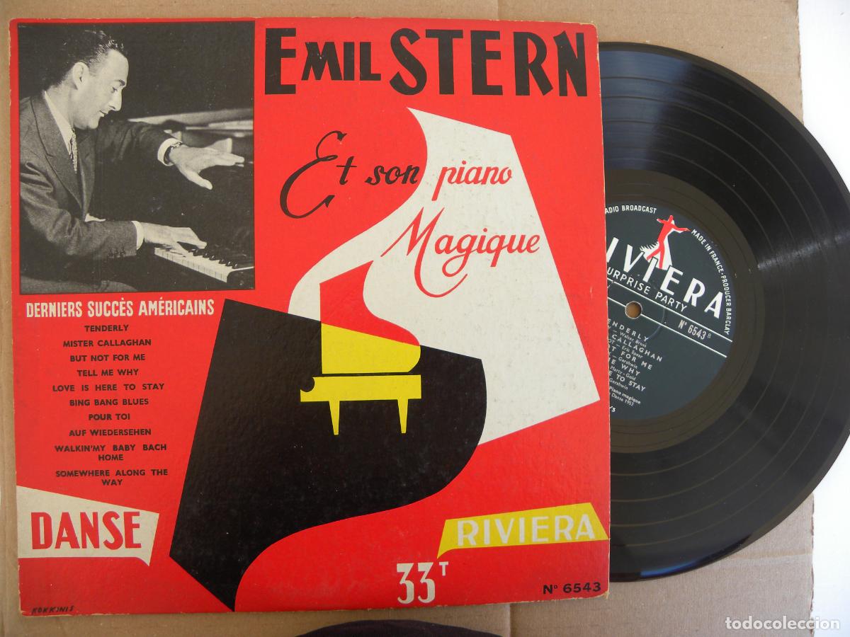 Discos de vinilo: EMIL STERN ET SON PIANO MAGIQUE -MINI LP 10 PULGADAS -PEDIDO MINIMO 3 EUROS