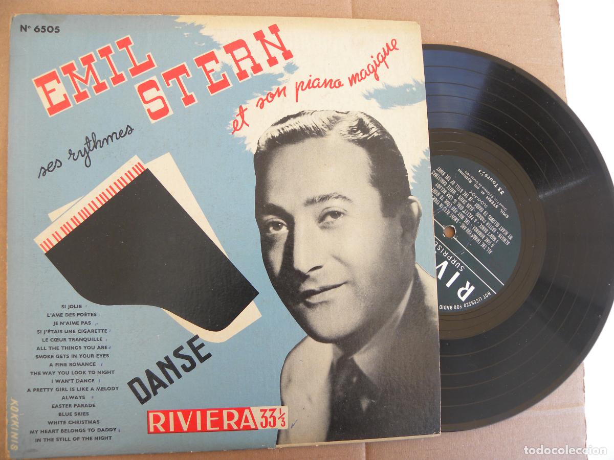 Discos de vinilo: EMIL STERN ET SON PIANO MAGIQUE -MINI LP 10 PULGADAS -PEDIDO MINIMO 3 EUROS